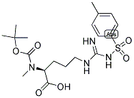 (3S)-6-[(E)-(氨基{[(4-甲基苯基)磺酰基]氨基}亚甲基)氨基]-3-({[(2-甲基-2-丙基)氧基]羰基}氨基)己酸结构式_108695-16-5结构式