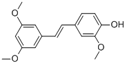 4-羟基-3,3,5-三甲氧基二苯乙烯结构式_108957-72-8结构式