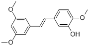 3-羟基-3,4,5-三甲氧基二苯乙烯结构式_108957-73-9结构式