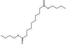 癸二酸二丁酯结构式_109-43-3结构式