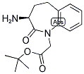 (S)-3-氨基-2,3,4,5-四氢-2-氧-1H-1-苯并氮杂卓-1-乙酸叔丁酯结构式_109010-60-8结构式
