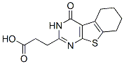 3-(4-氧代-3,4,5,6,7,8-六氢苯并[4,5]噻吩并[2,3-d]2-嘧啶)-丙酸结构式_109164-47-8结构式