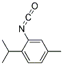 (9ci)-2-异氰酰基-4-甲基-1-(1-甲基乙基)-苯结构式_109310-54-5结构式