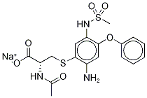 Amino nimesulide nac adduct sodium salt Structure,1094566-35-4Structure
