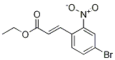 3-(4-溴-2-硝基苯基)丙烯酸乙酯结构式_1094851-38-3结构式