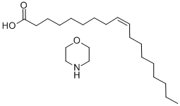 (Z)-9-十八烯酸与吗啉(1:1)的化合物结构式_1095-66-5结构式