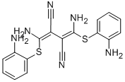 1,4-二氨基-2,3-二氰基-1,4-双(邻氨基苯巯基)丁二烯结构式_109511-58-2结构式