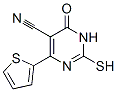 2-Mercapto-6-oxo-4-(2-thienyl)-1,6-dihydropyrimidine-5-carbonitrile Structure,109532-65-2Structure