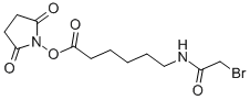 6-[(2-溴乙酰基)氨基]-己酸 2,5-二氧代-1-吡咯烷基酯结构式_109880-16-2结构式
