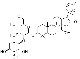 绞股蓝皂苷结构式_11028-00-5结构式