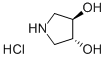 (3R,4r)-3,4-吡咯烷二醇盐酸盐结构式_1104000-68-1结构式