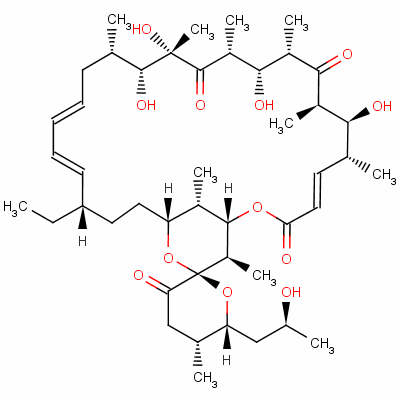 寡霉素B结构式_11050-94-5结构式