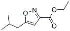 5-(2-甲基丙基)-3-异恶唑甲酸乙酯结构式_110578-27-3结构式