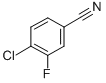 4-氯-3-氟苯腈结构式_110888-15-8结构式