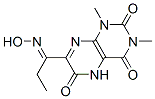  1,5-二氢-7-[1-(羟基亚氨基)丙基]-1,3-二甲基-2,4,6(3H)-蝶啶三酮结构式_111304-42-8结构式