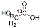 乙醇酸-13C2结构式_111389-68-5结构式
