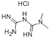 盐酸二甲双胍;二甲双胍盐酸盐结构式_1115-70-4结构式