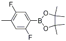 2-(2,5-Difluoro-4-methylphenyl)-4,4,5,5-tetramethyl[1,3,2]dioxaborolane Structure,1116681-97-0Structure