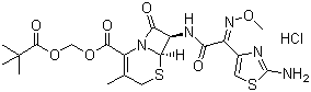 盐酸头孢他美酯结构式_111696-23-2结构式