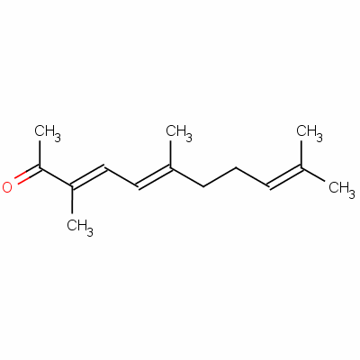 3,5,9-Undecatrien-2-one, 3,6,10-trimethyl- Structure,1117-41-5Structure
