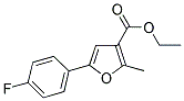 5-(4-氟苯基)-2-甲基-3-糠酸乙酯结构式_111787-83-8结构式