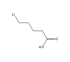 5-氯戊酸结构式_1119-46-6结构式