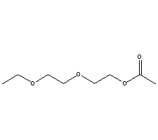 二乙二醇单乙基醚醋酸酯结构式_112-15-2结构式