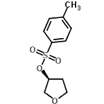 (S)-3-对甲苯磺酰氧基四氢呋喃结构式_112052-11-6结构式