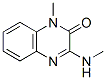 (6CI)-4-甲基-2-甲基氨基吡啶并[2,3-b]吡嗪-3(4H)-酮结构式_112072-67-0结构式