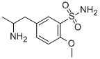 5-(2-氨基丙基)-2-甲氧基苯磺胺结构式_112244-38-9结构式