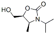 (9ci)-5-(羟基甲基)-4-甲基-3-(1-甲基乙基)-,(4s-顺式)-2-噁唑烷酮结构式_112395-65-0结构式