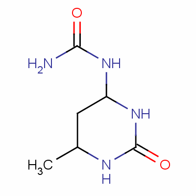 Urea,n-(hexahydro-6-methyl-2-oxo-4-pyrimidinyl)- Structure,1129-42-6Structure
