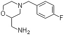2-氨甲基-4-(4-氟苄基)吗啉结构式_112914-13-3结构式