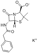 Potassium benzylpenicillin Structure,113-98-4Structure