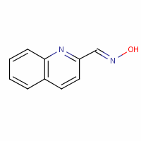 喹啉-2-甲醛肟结构式_1131-68-6结构式