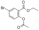 2-乙酰氧基-5-溴苯甲酸乙酯结构式_1131622-49-5结构式