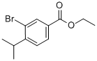 3-溴-4-异丙基苯甲酸乙酯结构式_1131622-51-9结构式