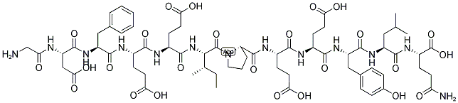 Hirudin (54-65) (desulfated) Structure,113274-56-9Structure