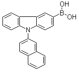 [9-(2-萘)-9h-咔唑-3-基]-硼酸结构式_1133057-98-3结构式