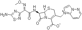 头孢唑兰结构式_113359-04-9结构式