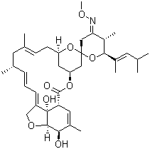 莫西菌素结构式_113507-06-5结构式