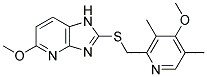 5-甲氧基-2-(4-甲氧基-3,5-二甲基吡啶-2-基)甲硫基)-3H-咪唑并[4,5-B]吡啶结构式_113713-24-9结构式