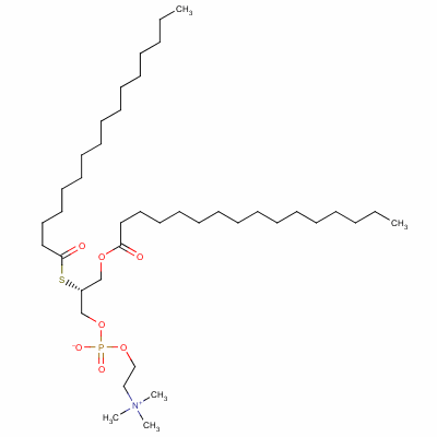 1-Palmitoyl-2-thiopalmitoyl phosphatidylcholine Structure,113881-60-0Structure