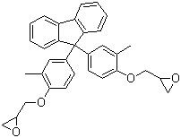 9,9-双(4-羟基-3-甲基苯基)芴 二缩水甘油醚结构式_114205-89-9结构式