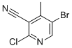 5-溴-2-氯-4-甲基-3-吡啶甲腈结构式_1142188-71-3结构式