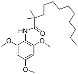 2,2-二甲基-N-(2,4,6-三甲氧基苯基)月桂酰胺结构式_114289-47-3结构式