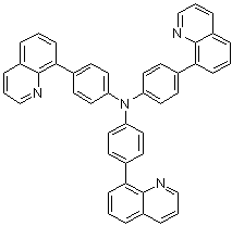 三(4-(喹啉-8-基)苯基)胺结构式_1142945-07-0结构式