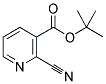 2-氰基烟酸叔丁酯结构式_114429-07-1结构式
