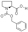 N-苄氧羰基-L-脯氨酸结构式_1148-11-4结构式