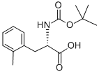 BOC-L-2-甲基苯丙氨酸结构式_114873-05-1结构式